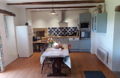Ginals House | Two houses with a large swimming pool next to the ruins of a medieval castle