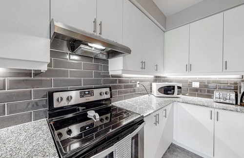 The Blue Mountains Condo | Two-story condo with patio, fireplace, grill, & heated pool - dog-friendly