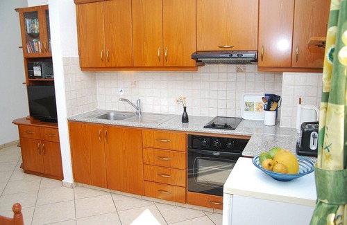 Kissonerga Apartment | Two very large, bright apartment with private garden, pool and grill