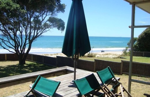 Papamoa Beach House | Typical Kiwi Bach Right on Beach