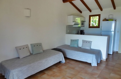 Santa Giulia House | U Sole Livante mini T2 villa sea view bay Santa Giulia in Corsica, Porto Vecchio