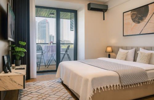 Tashkent Apartment | U-Tower Studio Panoramic View of Tashkent City