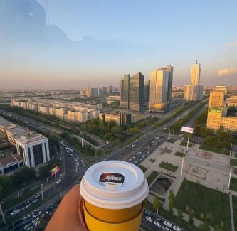 Tashkent Apartment | U-Tower Studio Panoramic View of Tashkent City