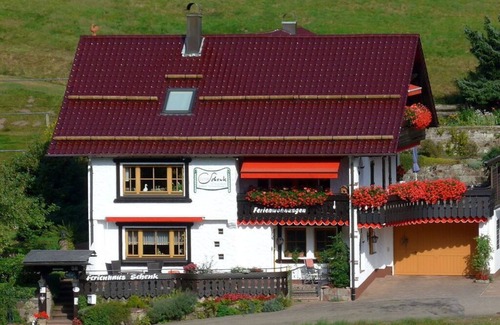 Baiersbronn House | Uitzicht op het dal in het "Vakantiehuis Schenk"