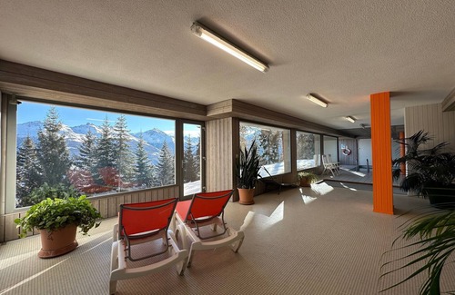 Vex Apartment | Ultimate Ski Condo – 4 Valleys, Ski-in/out , Swiss