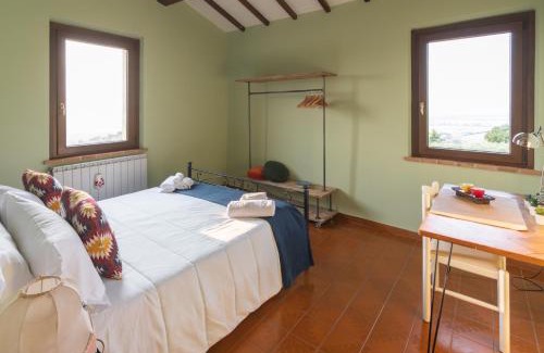 Panicale House | Umbrian Farmhouse Lake and Olive Grove View
