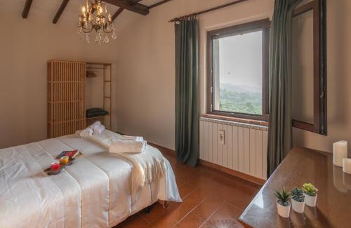 Panicale House | Umbrian Farmhouse Lake and Olive Grove View