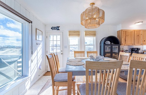 South Nags Head House | Unbelievable Oceanfront Views! w/Hot Tub and Large Deck Space in South Nags Head