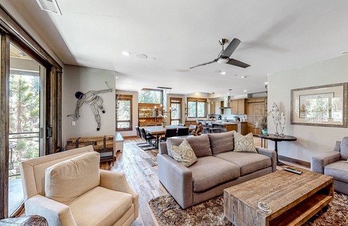 South Lake Tahoe House | Unique, 2-story townhome with private hot tub, fireplaces, grill, decks, WiFi