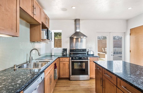 Downtown Santa Fe House | Unique combination of Space, Views, Plaza, Privacy, and Garden