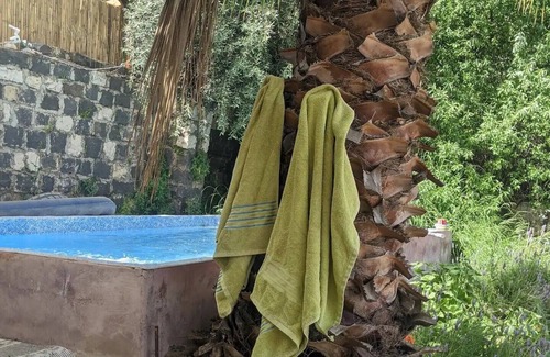 Rosh Pinna Apartment | Unique Galilee courtyard garden room in Rosh Pinna