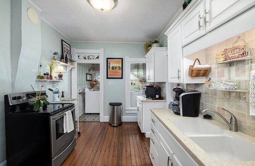 Ozark House | Unique Historic Charm ~ 5★ Location ~ Dreamy Porch Centrally Located