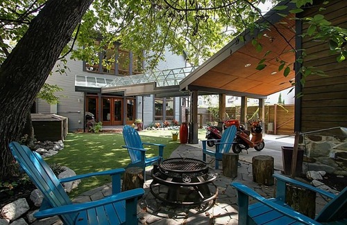 Washington Ave./ Memorial Park House | Unique Historic Showpiece Home 6K sq ft. 4 living/ent areas, hot tub on balcony