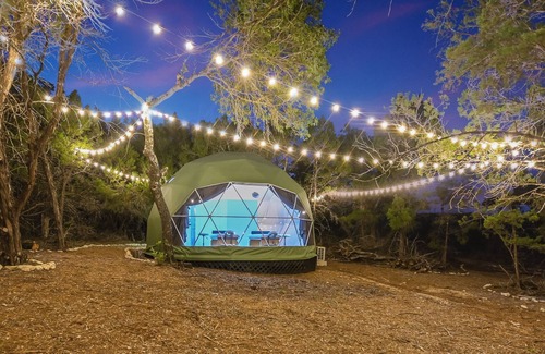 Lago Vista Resort | Unique & Plush Eco-Glamping Resort in TX Hill country!