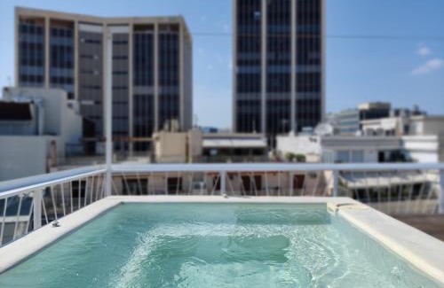 Ampelokipoi Apartment | Unique solar penthouse with jacuzzi and sauna in central Athens