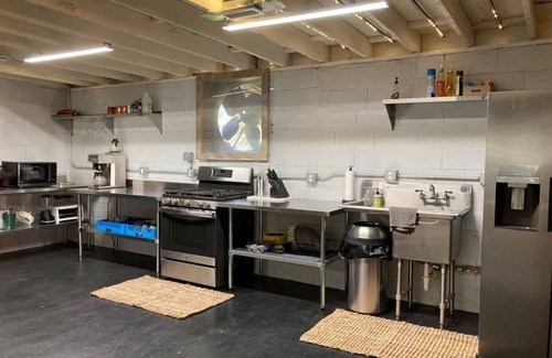 Springdale Apartment | Unique stay in a vintage gas station
