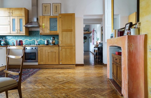 Trastevere Apartment | Unique view in Trastevere.Terrace,AC, Bright,1300 sqft, 5th floor, lift, 6peopl