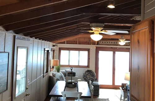 Traverse City Cabin | Up North, Comfortable Cabin steps from Bass Lake and Minutes from Traverse City!