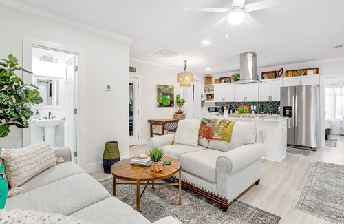 Folly Beach House | Upper Level of a Duplex with Two Decks, Lovely Interior & Free WiFi