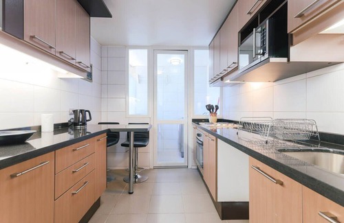Apoquindo Apartment | Upper Views 2D Wifi, Balcony & Parking