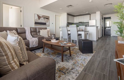 Dubai Investment Park Apartment | Upscale 2BR w/Community Views in Production City!
