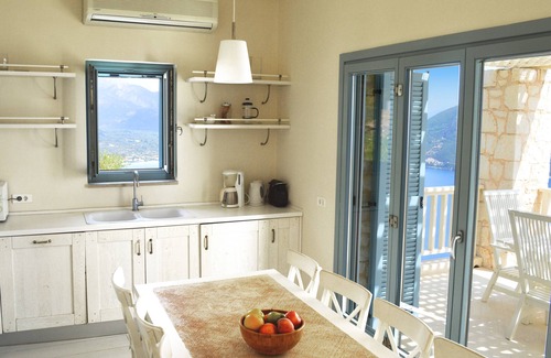 Evgiros Villa | Urania, private villa FOS, private pool, stunning sea views, near beaches