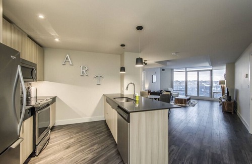 Clayton Park Apartment | Urban 1BR Apt with Skyline Views, On-Site Theater
