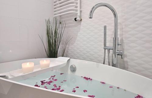 Katowice Apartment | URBAN APARTMENTS LUXURY SKYLINE Sokolska Towers 30A, 2 Free Garages, Gym & Sauna, Self Check-in
