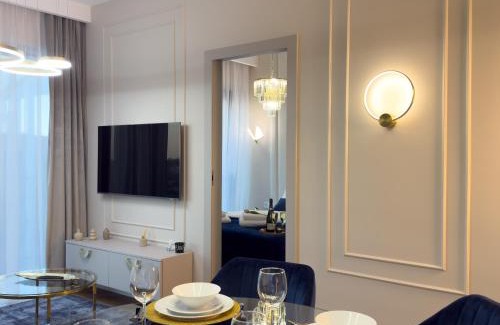 Katowice Apartment | Urban Apartments SkyLine 25th floor No 05 Global, Free Garage, Self Check-in, No Deposit