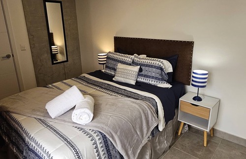 Zona 9 Apartment | Urban Minimalist Apartment Zone 10 gym, worskpace, terrace on site
