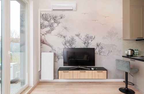 Warsaw Apartment | Ursynów Serenity Studio with Garden