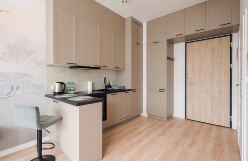 Warsaw Apartment | Ursynów Serenity Studio with Garden