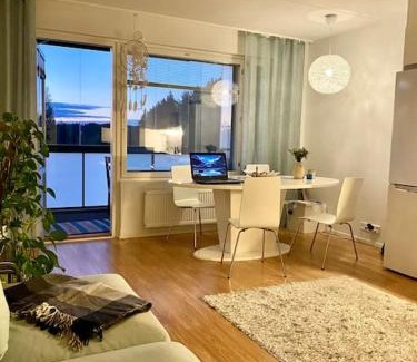 Lahti Apartment | Uusi saunallinen kolmio järvinäkymällä