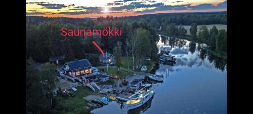 Jamsa Ski Chalet | Uusi Saunamökki Jämsässä, lähellä Himosta