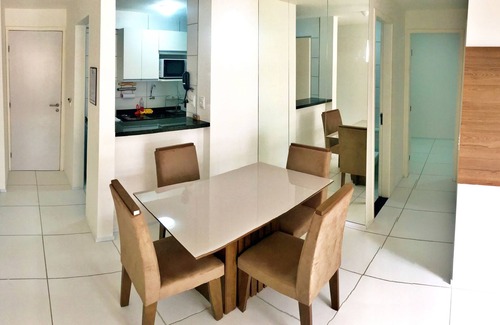Ponta Verde Apartment | Vacanze - edf. Golden Place apt. 404, 2 bedrooms, fully furnished in Ponta Verde