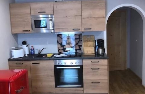 Staudach-Egerndach Apartment | Vacation apartment with beer garden view, shower, WC and balcony