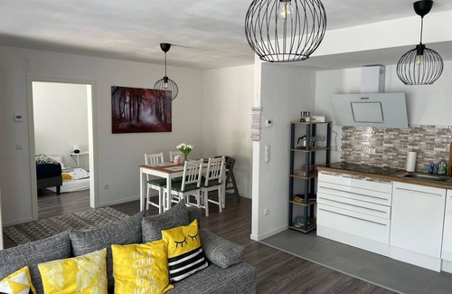 Unterleinleiter Apartment | Vacation apartment Mira, 85 sqm, 1 bedroom, 1 living/sleeping area, terrace, max. 4 persons