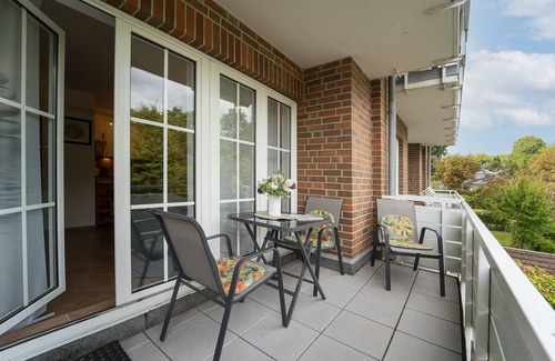 Scharbeutz Apartment | Vacation apartment 1.1 with balcony in the Seepark in Scharbeutz