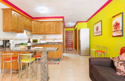 San Marcos Apartment | Vacation Apartment 'Arcoiris Al Mar' with Sea View and Balcony
