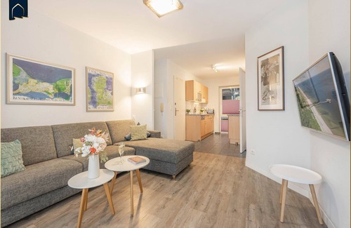 Koserow Apartment | Vacation apartment close to the beach in Koserow with balcony and sea view right on the sea