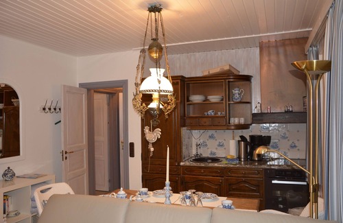 Nebel Apartment | Vacation apartment with 2 bedrooms, terrace and beach chair