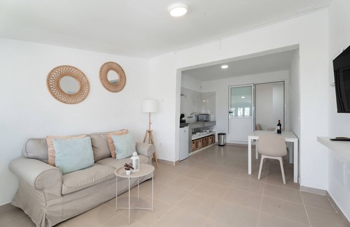 Armenime Apartment | Vacation 'Beautiful Sea View and Pool Finca 4' with Shared Pool, Private Terrace and Wi-Fi