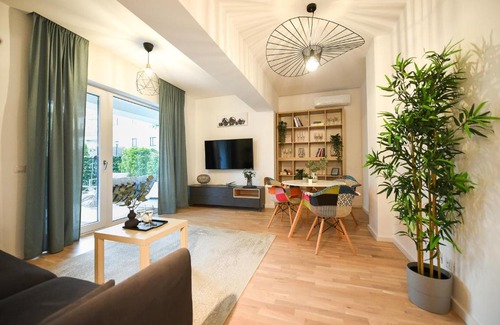 Sector 1 Apartment | VACATION FEEL - 2BR Apartment with Terrace & Private Parking in Baneasa