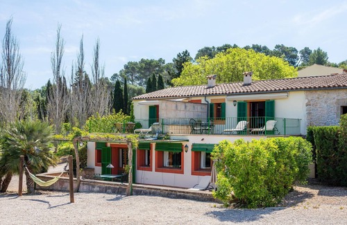 Lloret de Vistalegre House | Vacation Home "Sa Rota den Palerm 3" with Mountain View, Pool, Wi-Fi, Garden & Terrace