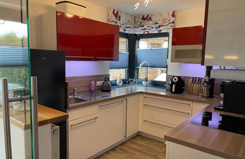 Freyung Apartment | Vacation home (210 sqm) for up to 9 people with small, fenced garden and beautiful covered terrace