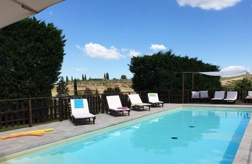 Asciano House | Vacation home Crete Senesi View in Asciano - 10 persons, 5 bedrooms