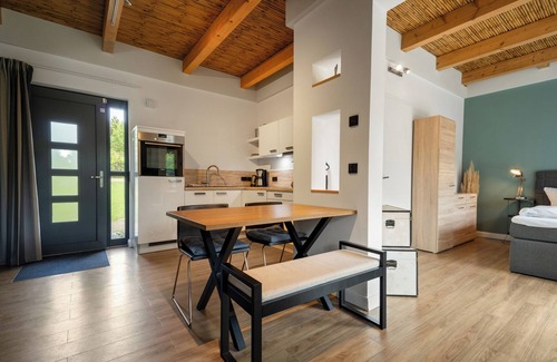 Muritz House | Vacation home Große Sommerliebe with fireplace for 3 people and dog