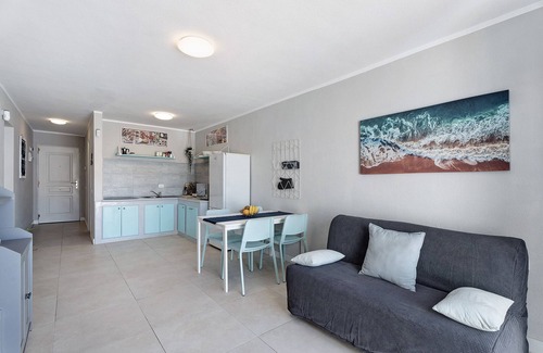 Costa Adeje Apartment | Vacation Home "Holiday Valley Blue Ocean B2" with Sea View, Shared Pool & Wi-Fi