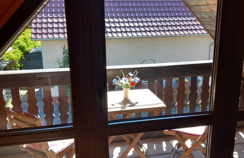 Muritz House | Vacation home Kleine Einkehr - comfortable & quiet in Waren (Müritz), with balcony