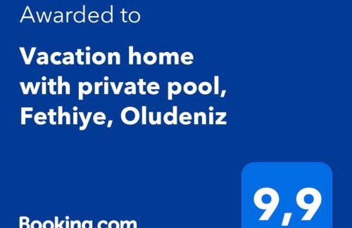 Oludeniz House | Vacation home with private pool, Fethiye, Oludeniz